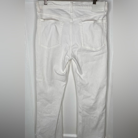 RAG & BONE NWOT Optic White Denim Modele Jeans - Picture 7 of 7